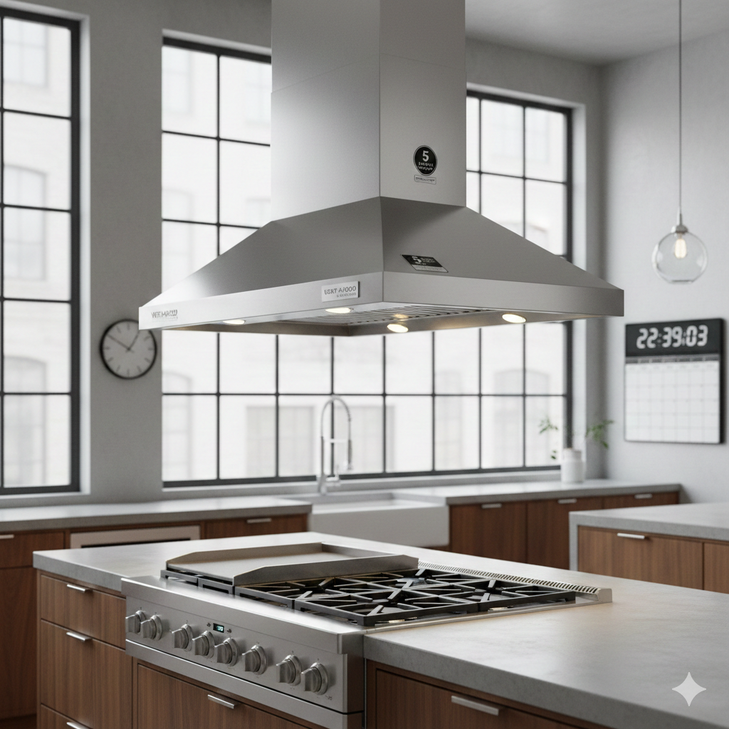 Vent-A-Hood Island Canopy Range Hood
